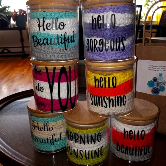 COPY - Cotton rounds (wash cloths/makeup remover) pricing 1 jar with 7 cloths - Picture 4 of 5